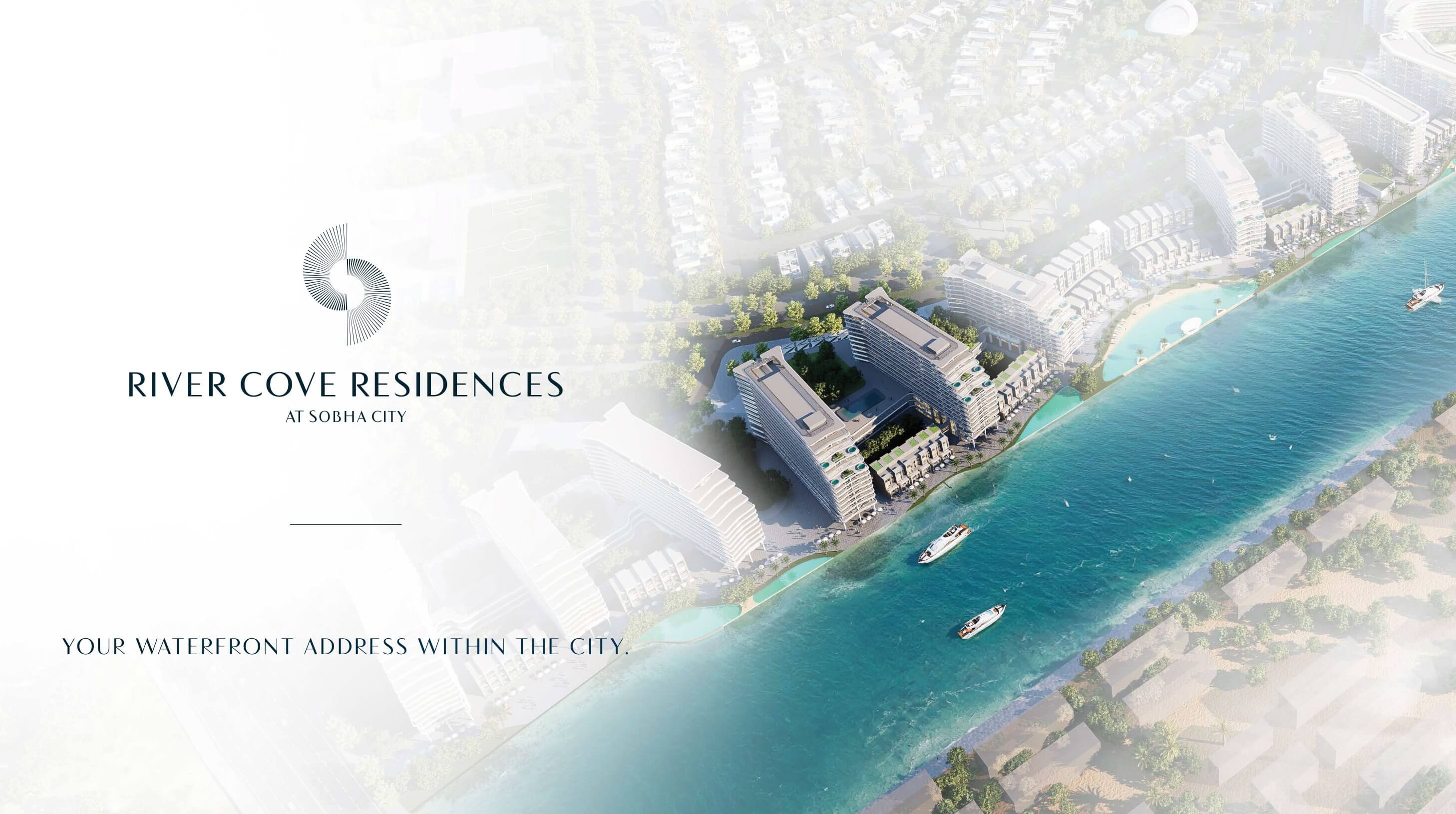 River Cove Residences at Sobha City Abu Dhabi – waterfront apartments near Yas Island